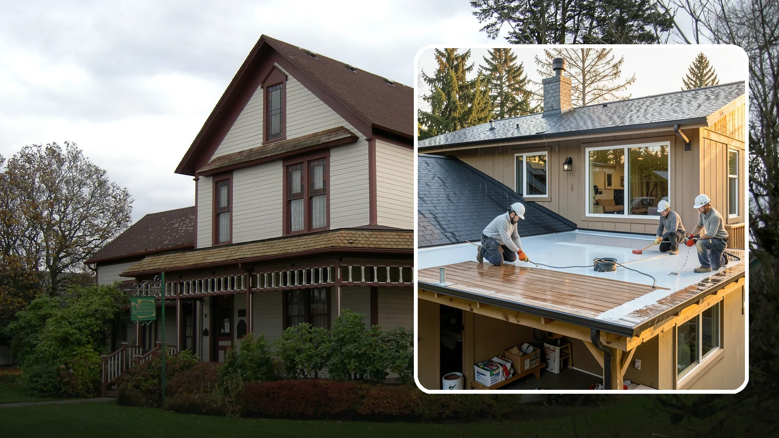 Waterproof Deck Coating in Sumner, Pierce County, WA - Waterproof deck coating that seals surfaces and protects the living space below from rain.