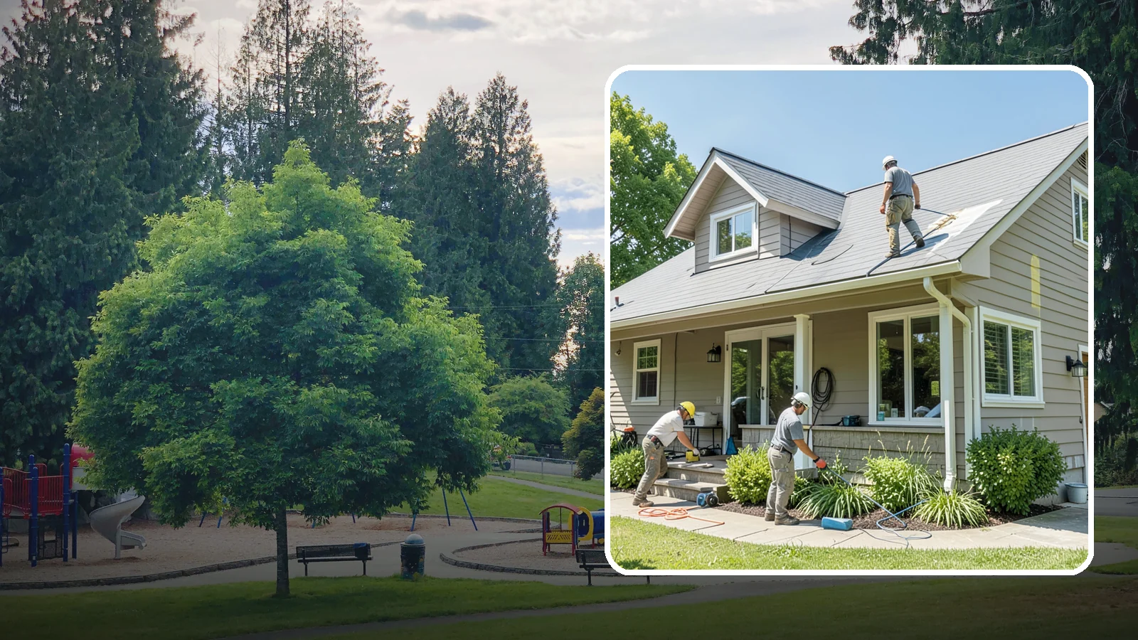 Weatherproofing in Bonney Lake, Pierce County, WA - Comprehensive weatherproofing that seals your Western Washington home against wind-driven rain and Puget Sound damp.