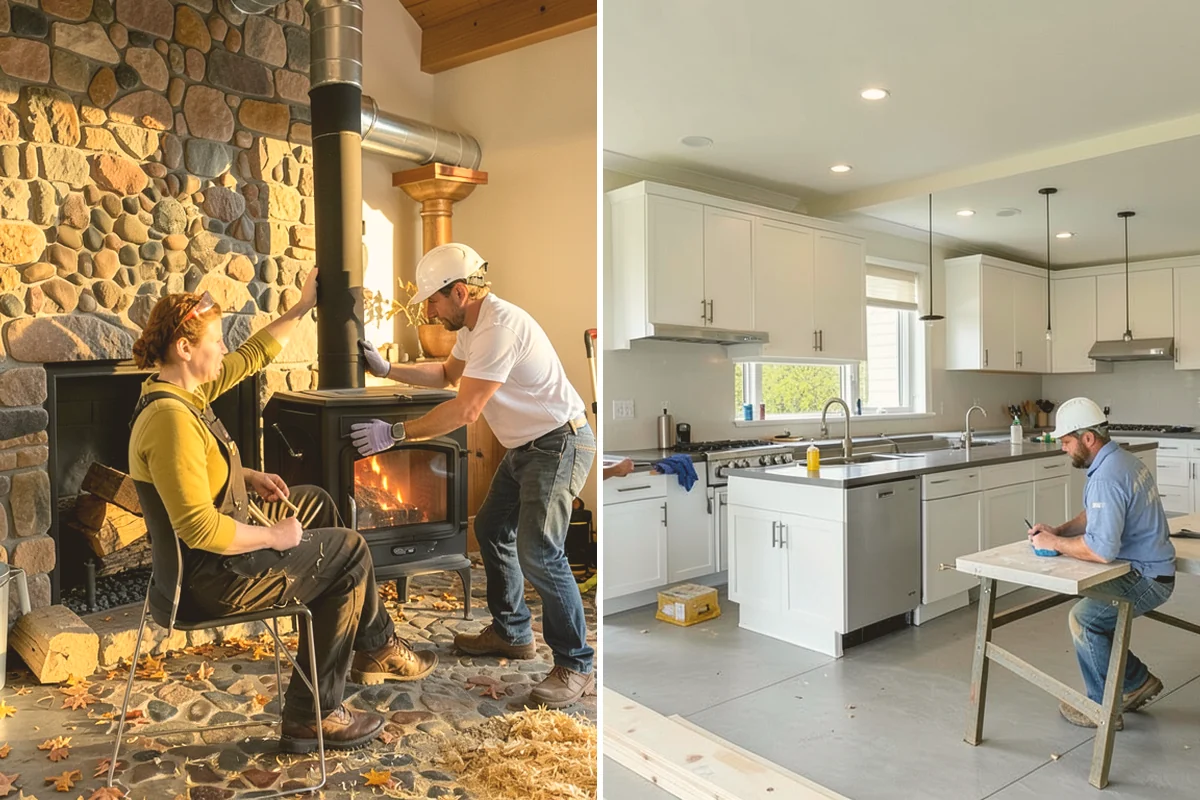 Weatherproofing in Bothell, King County, WA - Inspect the exterior envelope and interior trouble spots for leaks and drafts