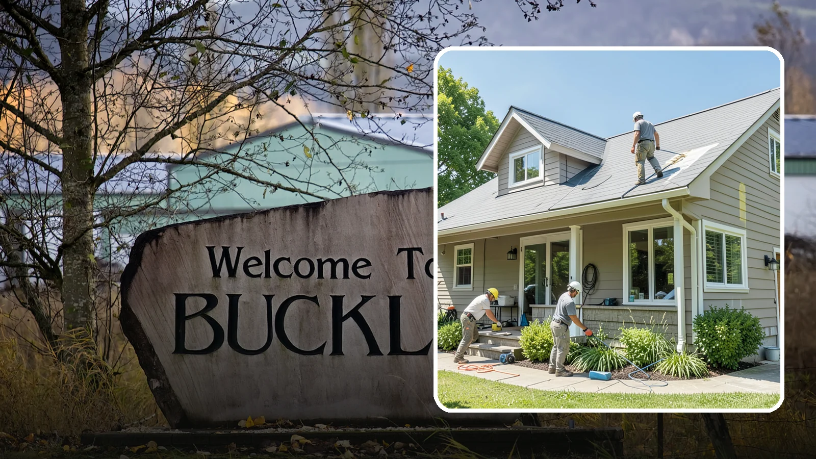 Weatherproofing in Buckley, Pierce County, WA - Comprehensive weatherproofing that seals your Western Washington home against wind-driven rain and Puget Sound damp.