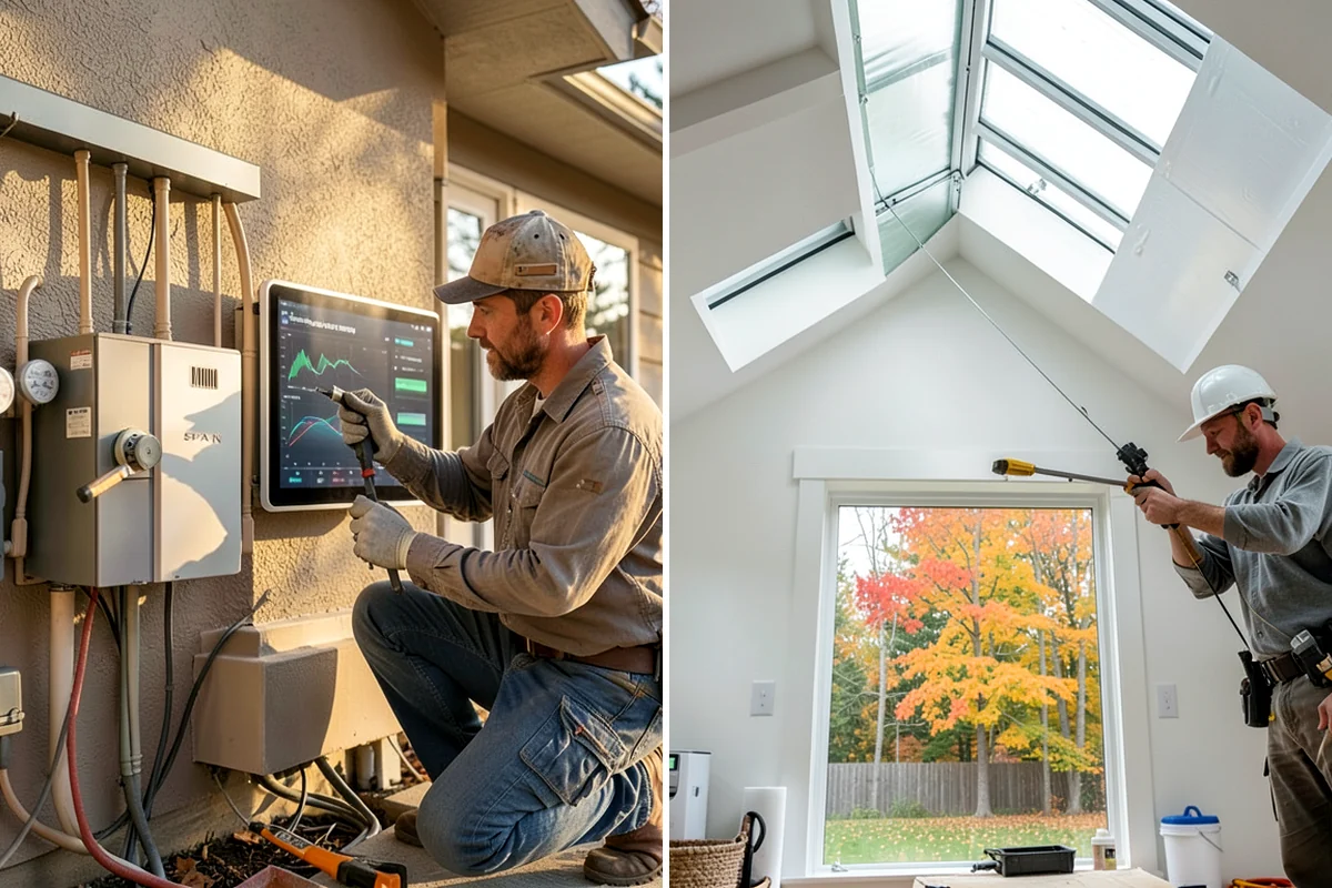 Weatherproofing in Concrete, Skagit County, WA - Inspect the exterior envelope and interior trouble spots for leaks and drafts