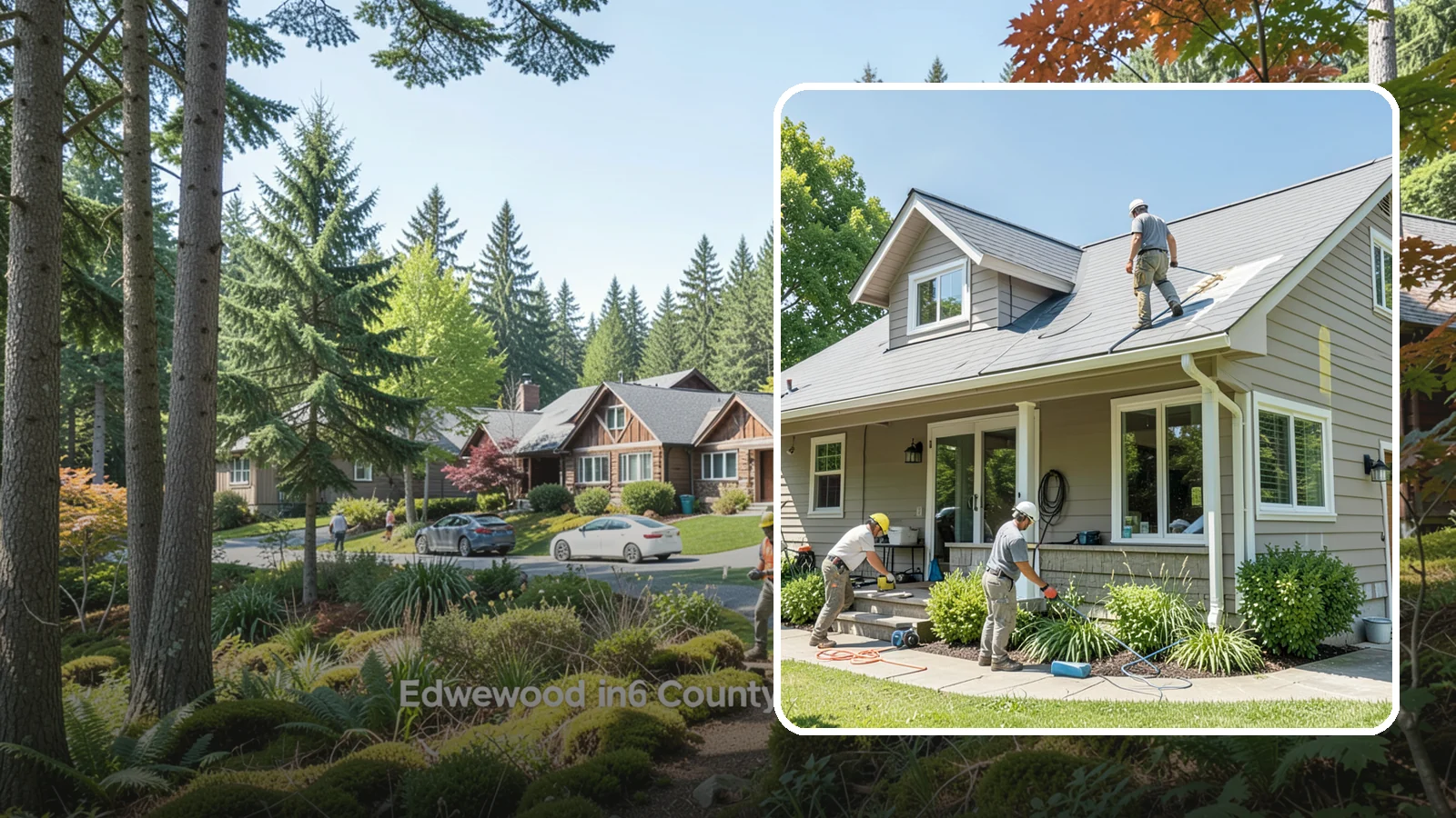 Weatherproofing in Edgewood, Pierce County, WA - Comprehensive weatherproofing that seals your Western Washington home against wind-driven rain and Puget Sound damp.