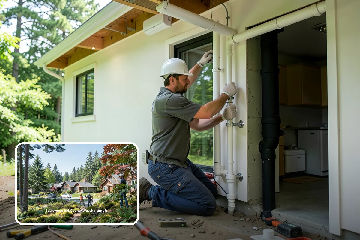 Weatherproofing in Edgewood, Pierce County, WA - Blocks wind-driven rain intrusion common along Puget Sound
