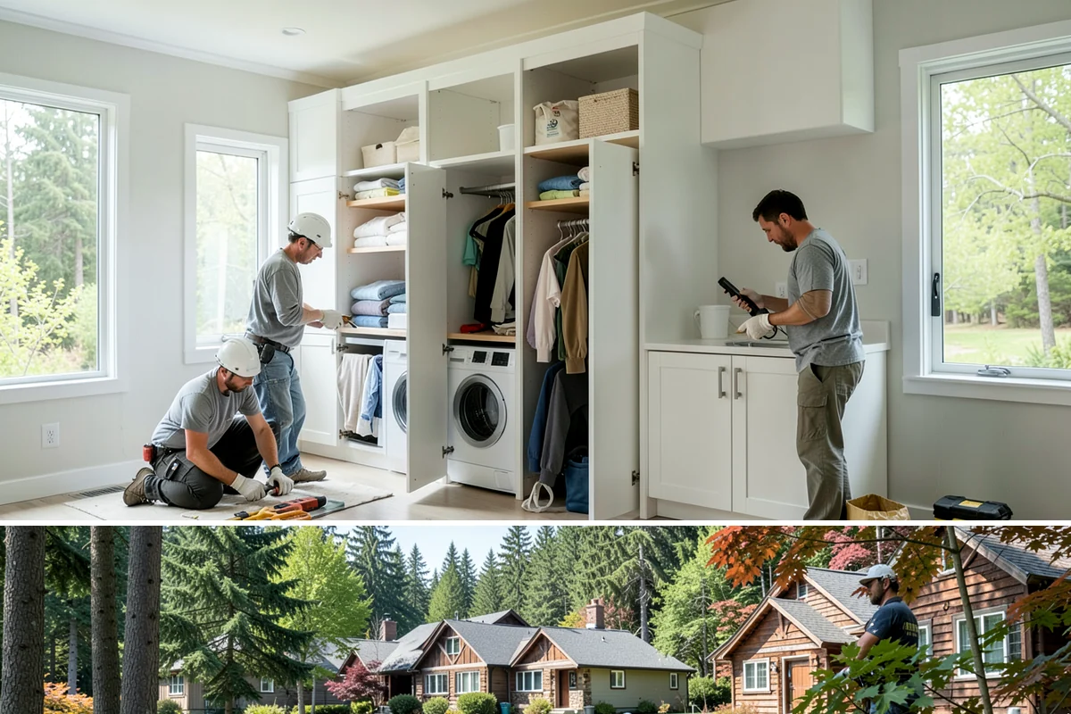 Weatherproofing in Edgewood, Pierce County, WA - Late summer and early fall are ideal so sealants cure fully before the rainy season sets in.