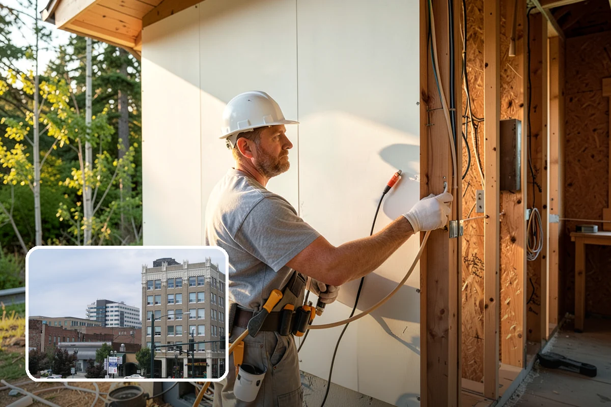 Weatherproofing in Everett, Snohomish County, WA - Blocks wind-driven rain intrusion common along Puget Sound