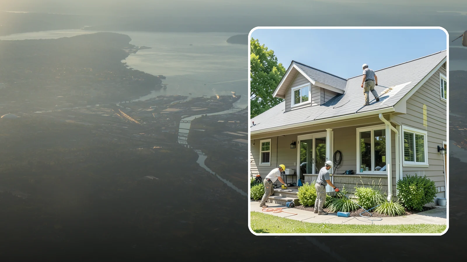 Weatherproofing in Fife, Pierce County, WA - Comprehensive weatherproofing that seals your Western Washington home against wind-driven rain and Puget Sound damp.