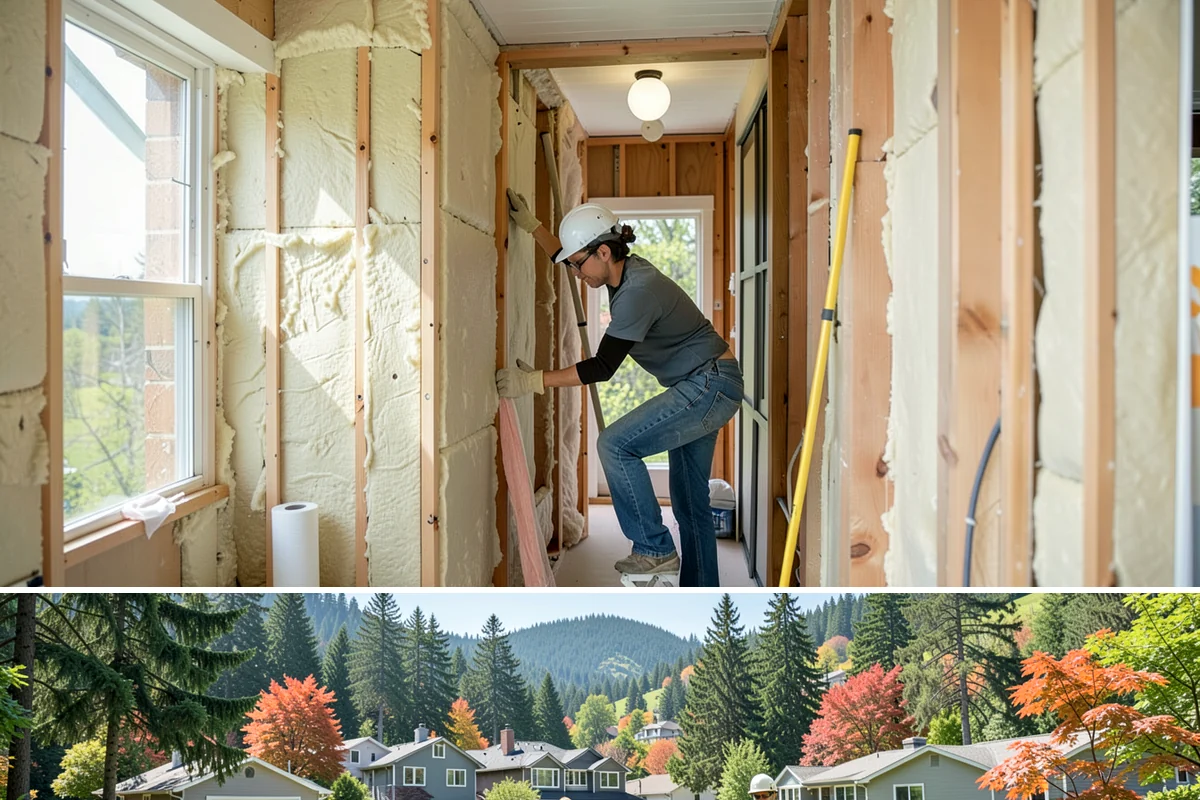 Weatherproofing in Fircrest, Pierce County, WA - Late summer and early fall are ideal so sealants cure fully before the rainy season sets in.