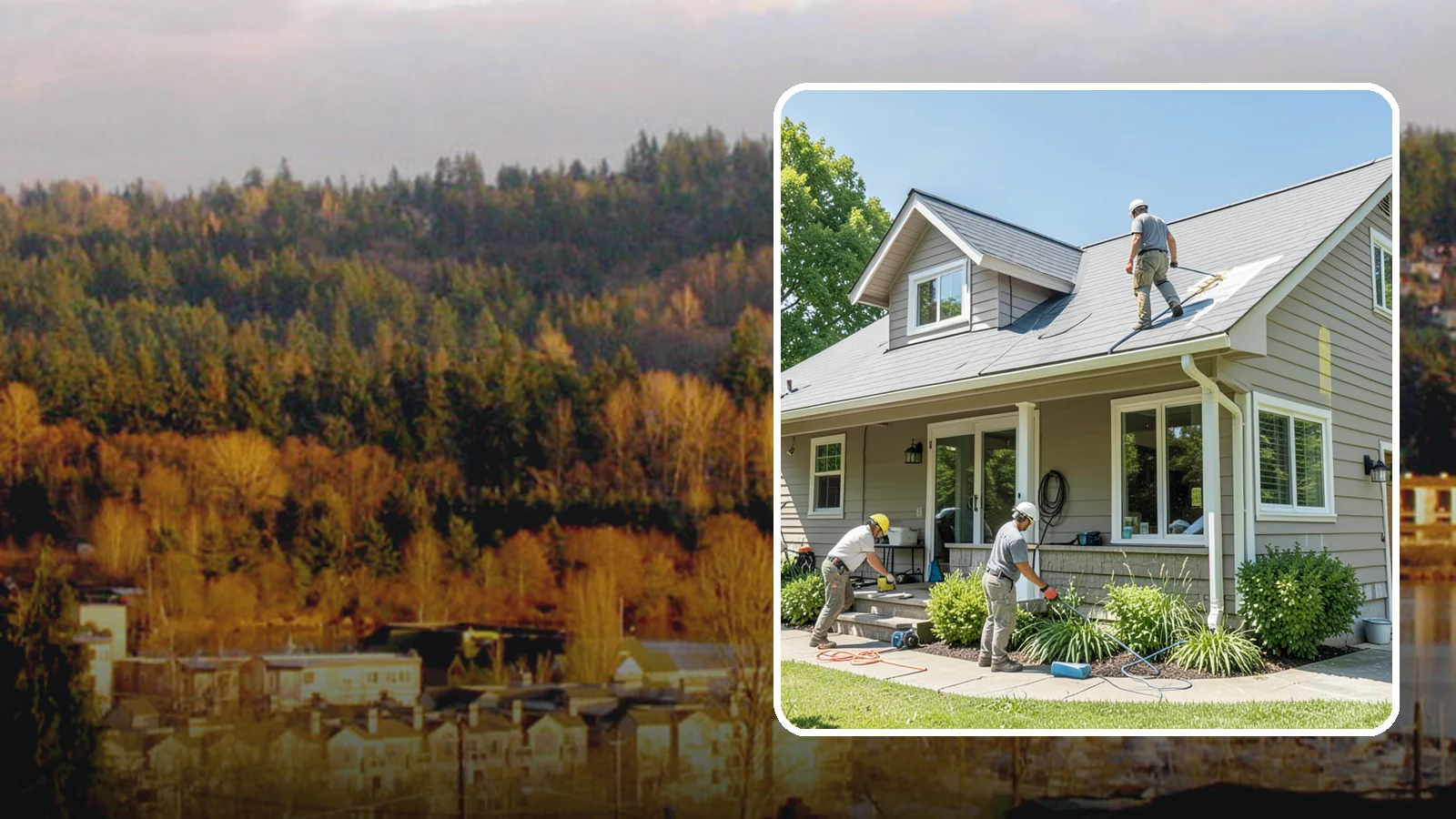 Weatherproofing in Kenmore, King County, WA - Comprehensive weatherproofing that seals your Western Washington home against wind-driven rain and Puget Sound damp.