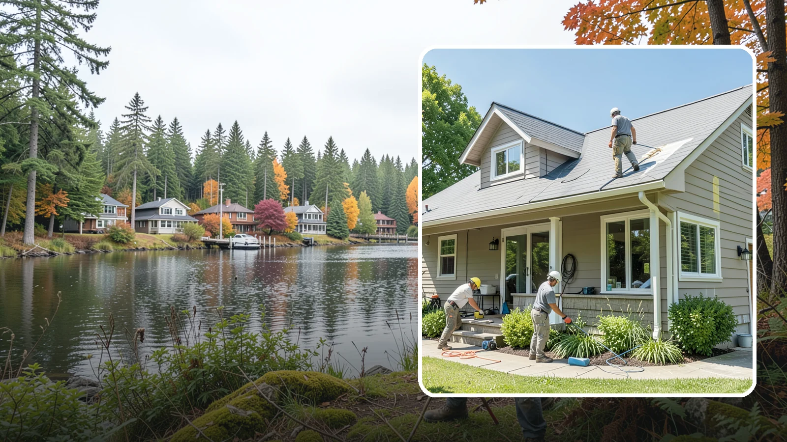 Weatherproofing in La Conner, Skagit County, WA - Comprehensive weatherproofing that seals your Western Washington home against wind-driven rain and Puget Sound damp.