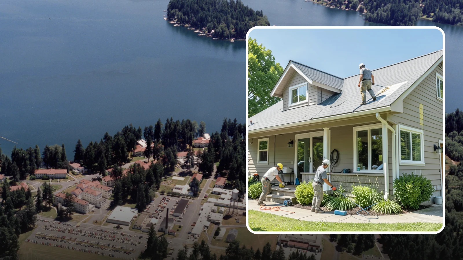 Weatherproofing in Lakewood, Pierce County, WA - Comprehensive weatherproofing that seals your Western Washington home against wind-driven rain and Puget Sound damp.