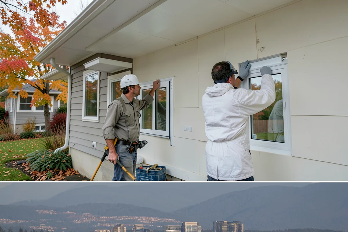 Weatherproofing in Medina, King County, WA - Late summer and early fall are ideal so sealants cure fully before the rainy season sets in.