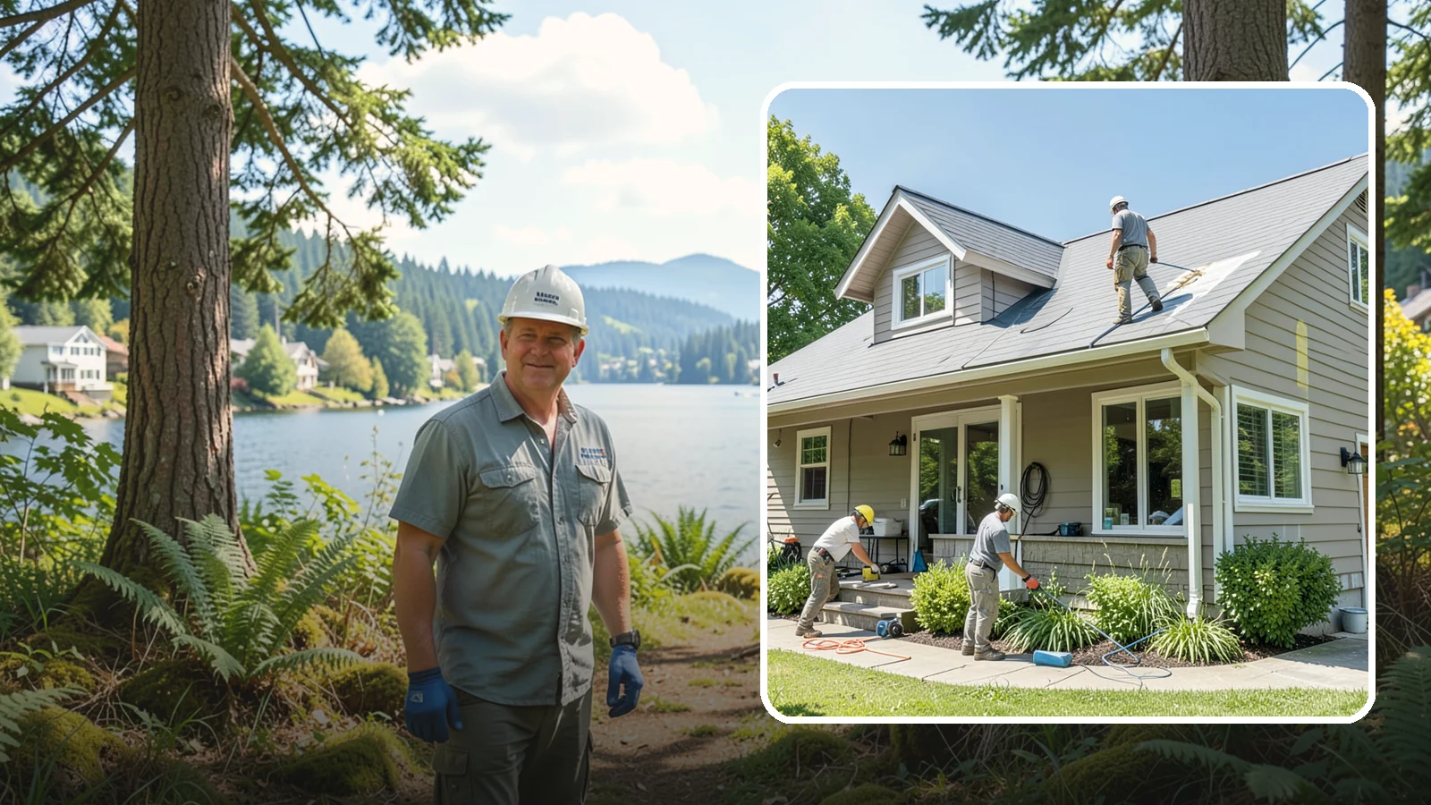 Weatherproofing in Milton, King County, WA - Comprehensive weatherproofing that seals your Western Washington home against wind-driven rain and Puget Sound damp.