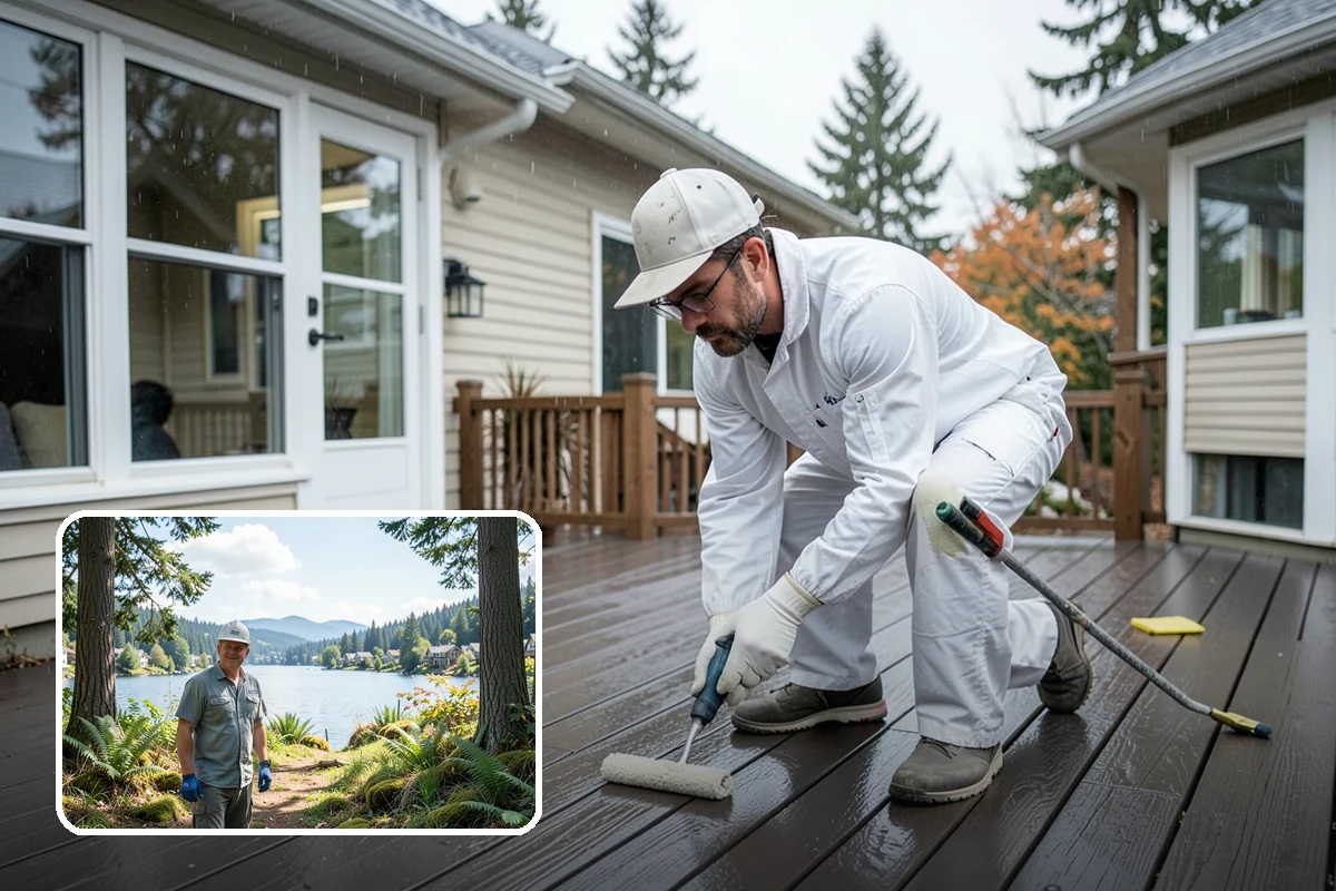 Weatherproofing in Milton, King County, WA - Blocks wind-driven rain intrusion common along Puget Sound