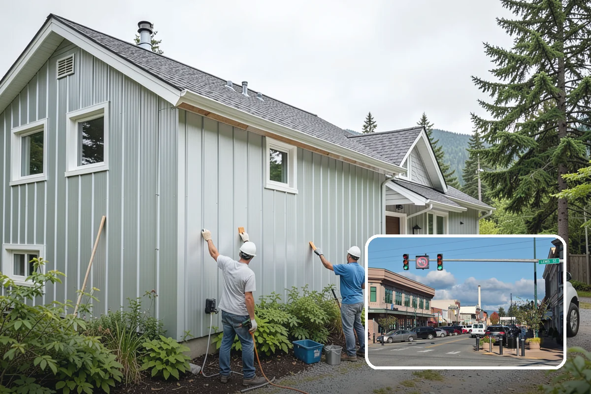 Weatherproofing in Monroe, Snohomish County, WA - Blocks wind-driven rain intrusion common along Puget Sound