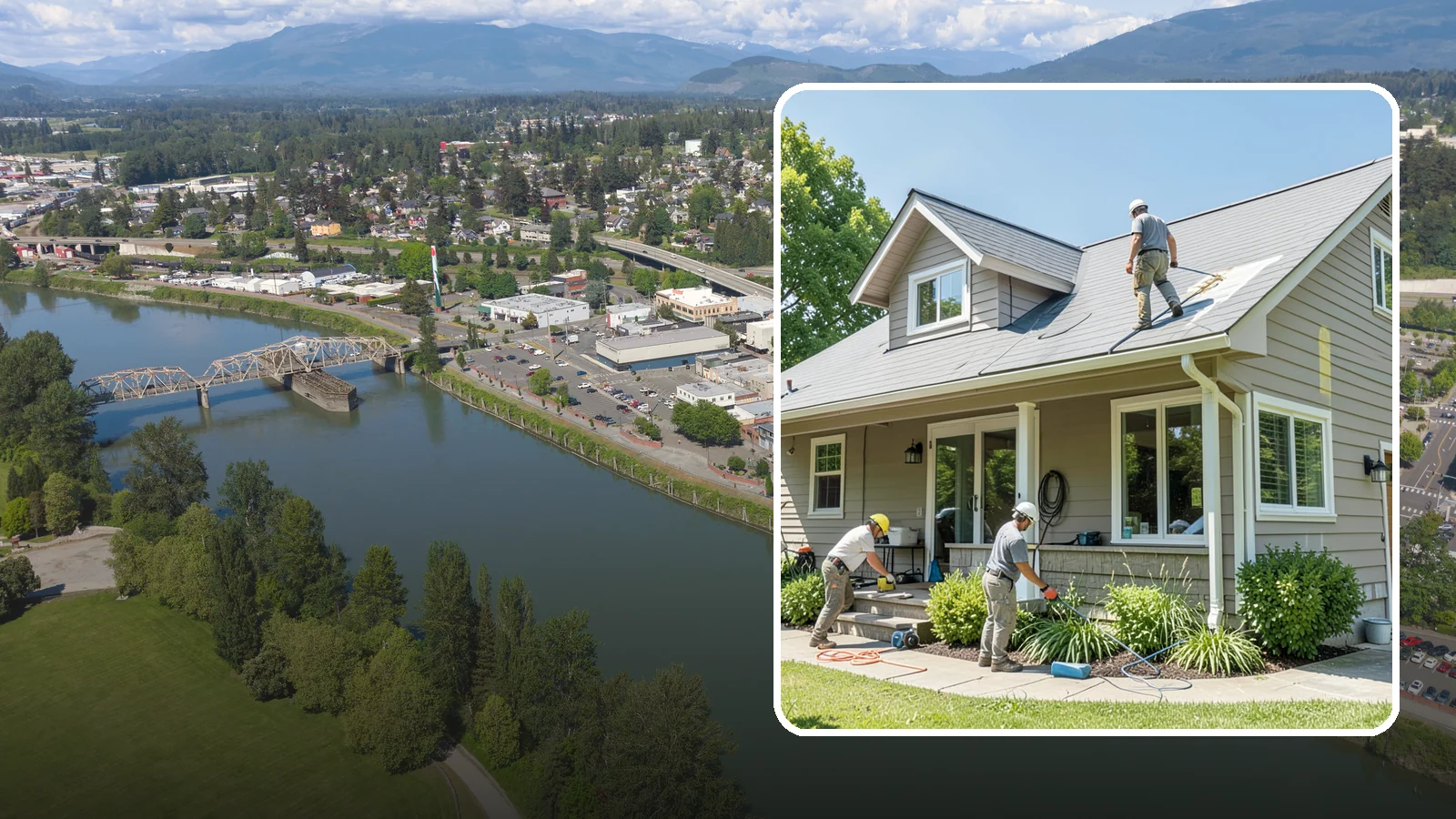 Weatherproofing in Mount Vernon, Skagit County, WA - Comprehensive weatherproofing that seals your Western Washington home against wind-driven rain and Puget Sound damp.