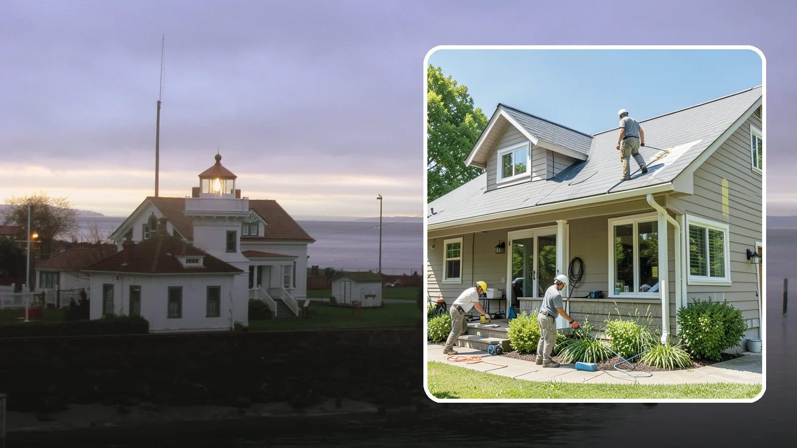Weatherproofing in Mukilteo, Snohomish County, WA - Comprehensive weatherproofing that seals your Western Washington home against wind-driven rain and Puget Sound damp.