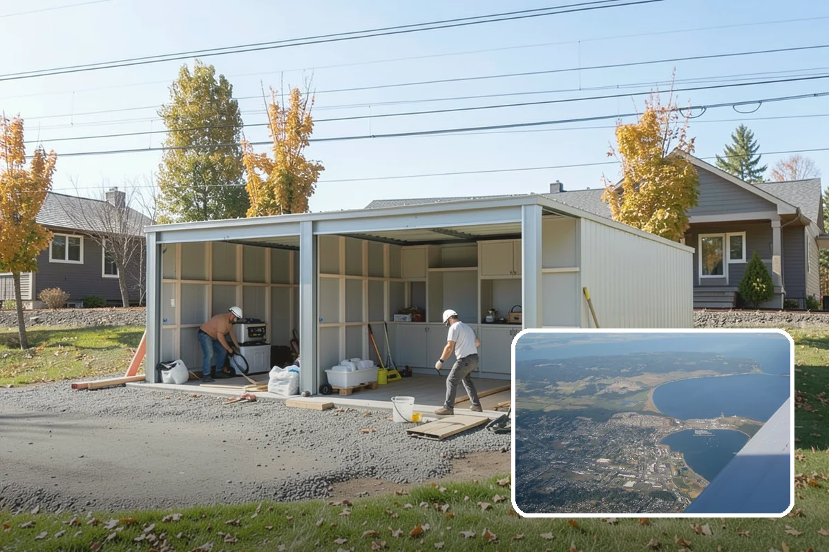 Weatherproofing in Oak Harbor, Island County, WA - Blocks wind-driven rain intrusion common along Puget Sound