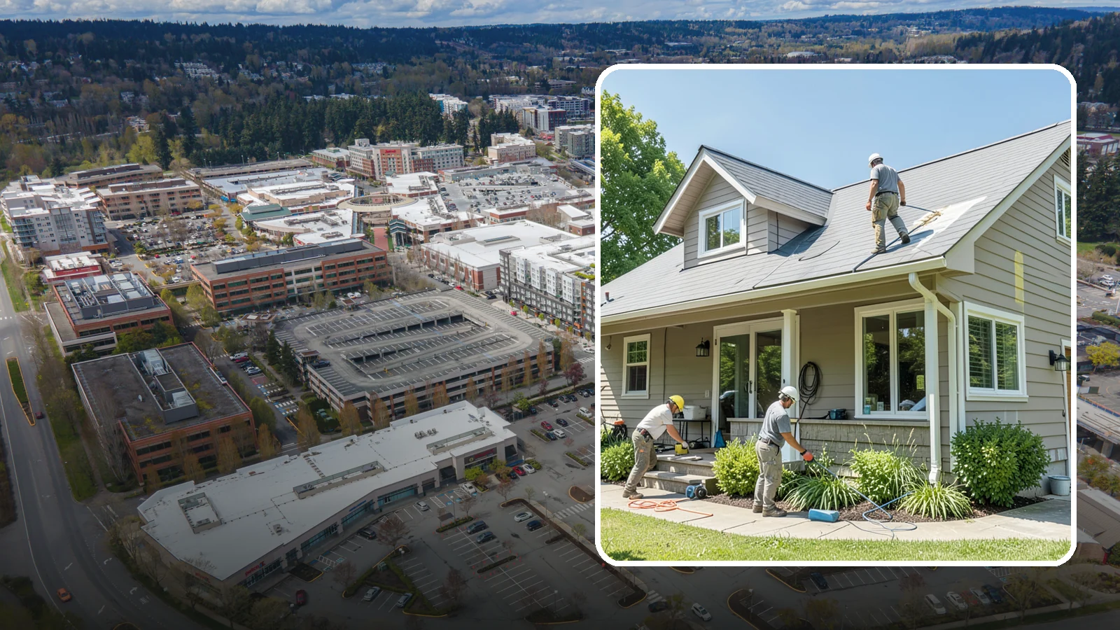 Weatherproofing in Redmond, King County, WA - Comprehensive weatherproofing that seals your Western Washington home against wind-driven rain and Puget Sound damp.