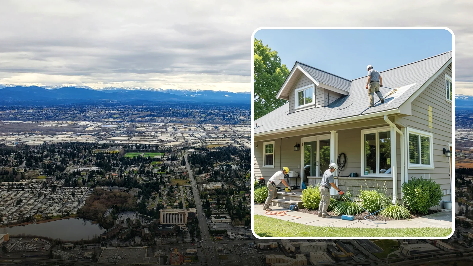 Weatherproofing in SeaTac, King County, WA - Comprehensive weatherproofing that seals your Western Washington home against wind-driven rain and Puget Sound damp.