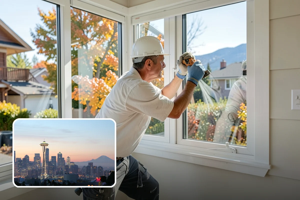 Weatherproofing in Seattle, King County, WA - Blocks wind-driven rain intrusion common along Puget Sound