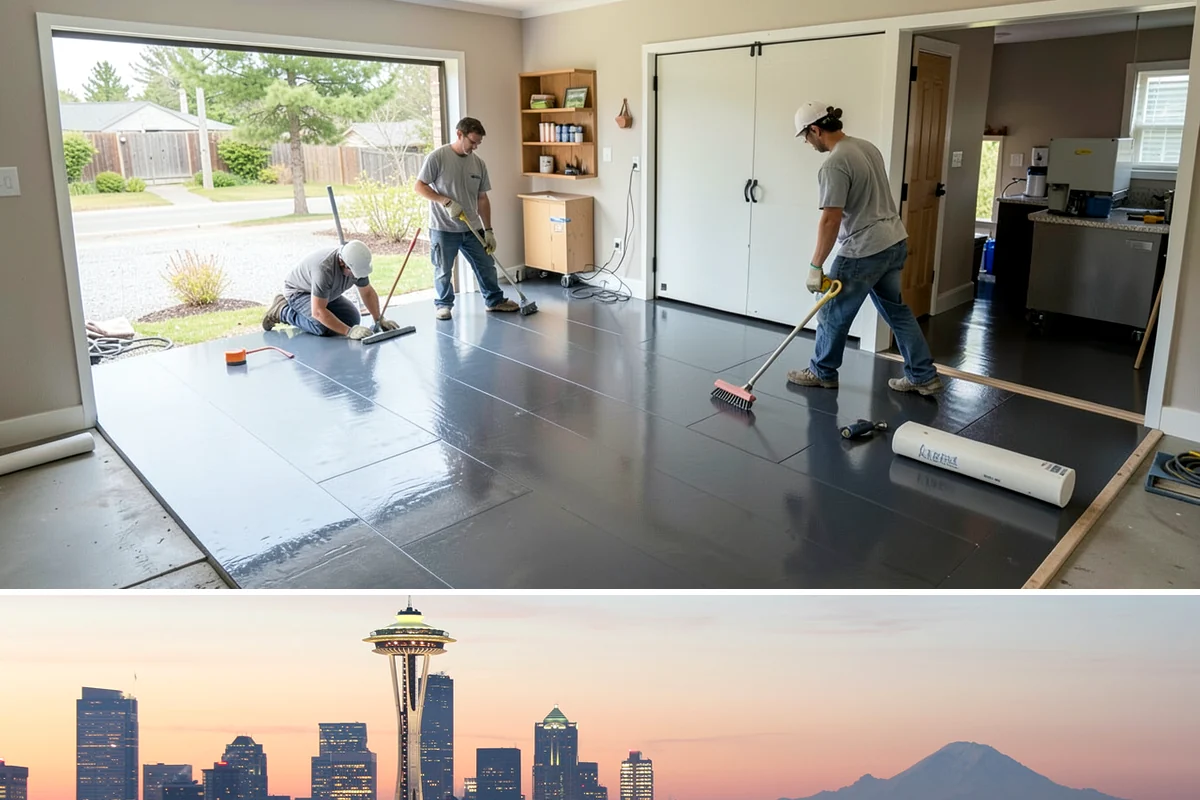 Weatherproofing in Seattle, King County, WA - Late summer and early fall are ideal so sealants cure fully before the rainy season sets in.