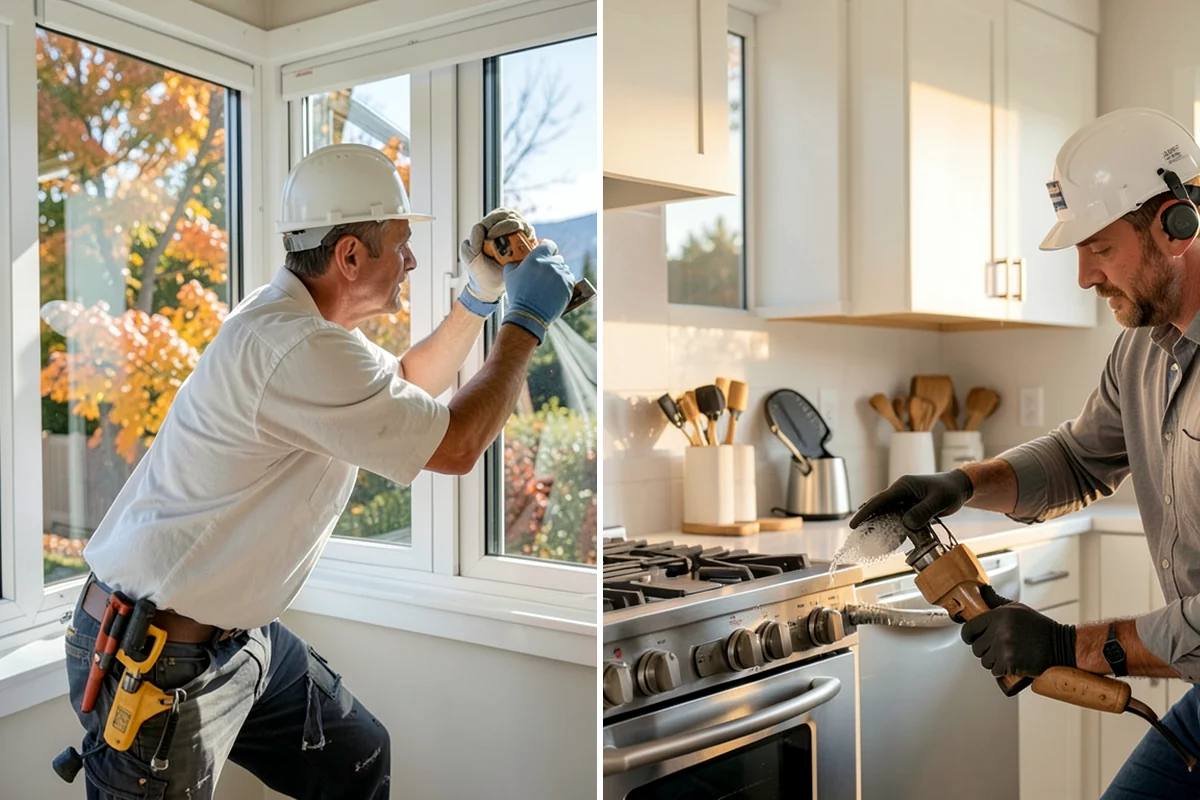 Weatherproofing in Snoqualmie, King County, WA - Inspect the exterior envelope and interior trouble spots for leaks and drafts