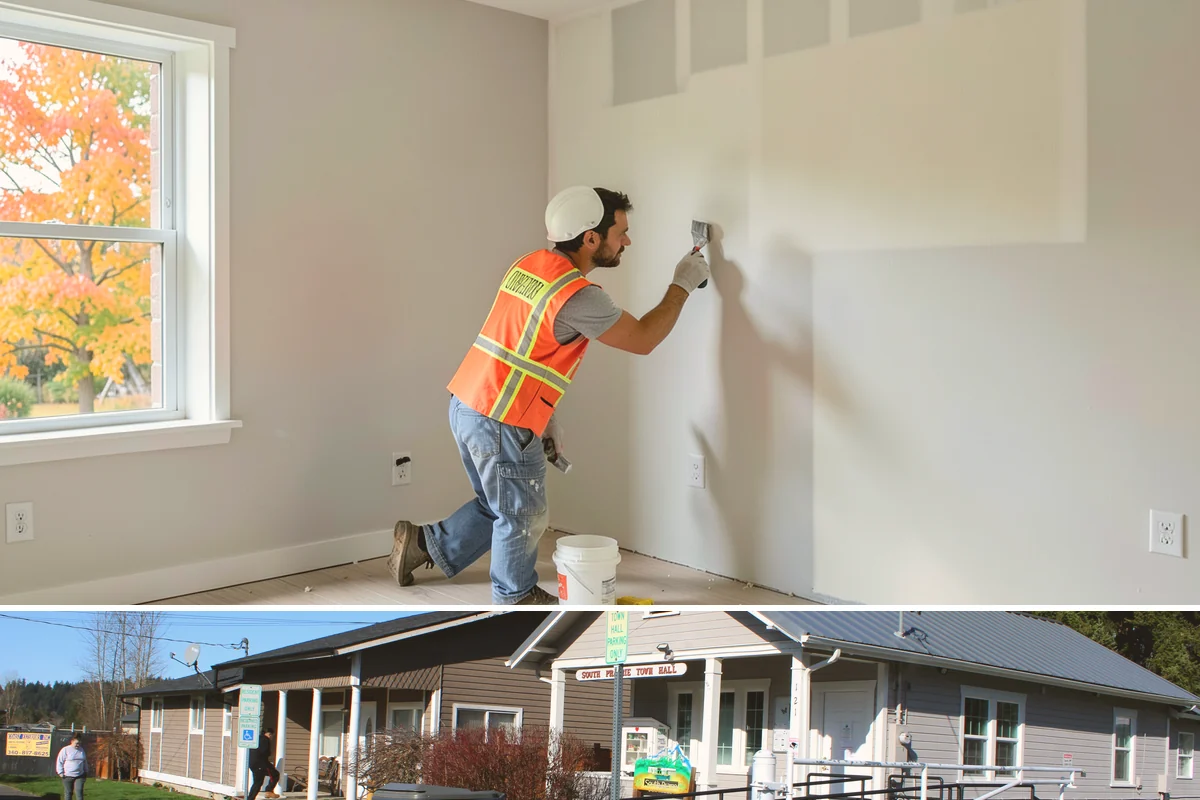 Weatherproofing in South Prairie, Pierce County, WA - Late summer and early fall are ideal so sealants cure fully before the rainy season sets in.