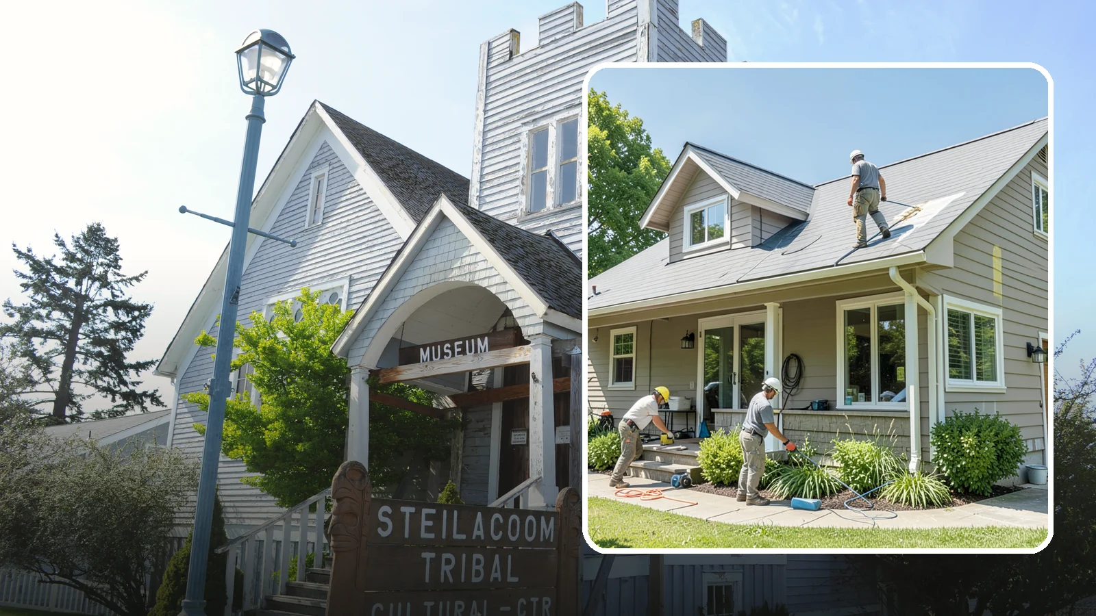 Weatherproofing in Steilacoom, Pierce County, WA - Comprehensive weatherproofing that seals your Western Washington home against wind-driven rain and Puget Sound damp.