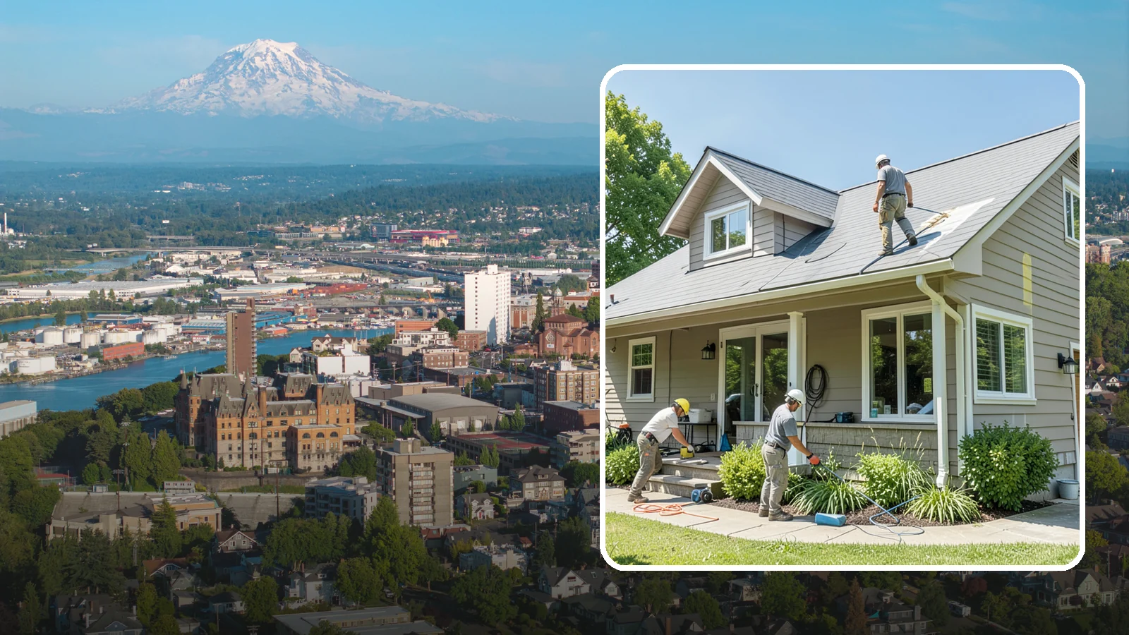 Weatherproofing in Tacoma, Pierce County, WA - Comprehensive weatherproofing that seals your Western Washington home against wind-driven rain and Puget Sound damp.