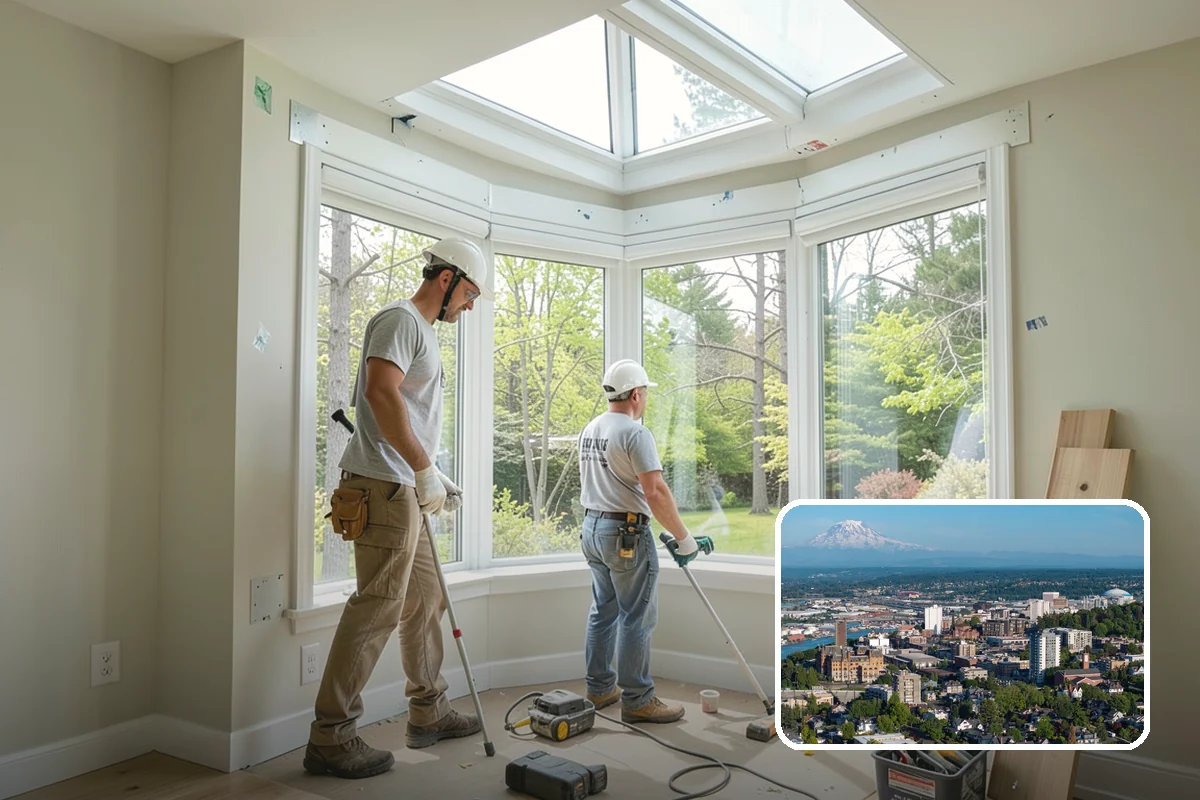Weatherproofing in Tacoma, Pierce County, WA - Blocks wind-driven rain intrusion common along Puget Sound