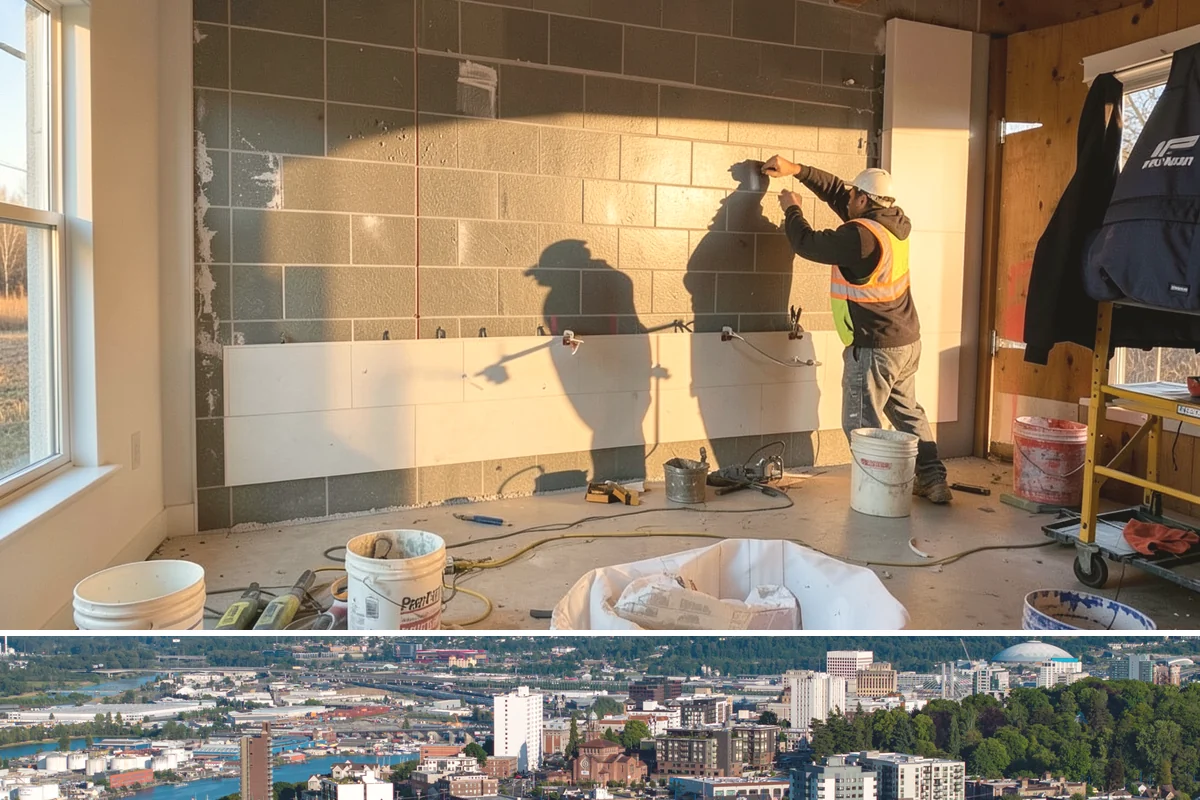 Weatherproofing in Tacoma, Pierce County, WA - Late summer and early fall are ideal so sealants cure fully before the rainy season sets in.