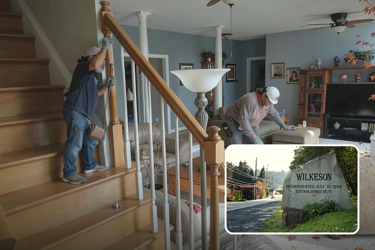 Weatherproofing in Wilkeson, Pierce County, WA - Blocks wind-driven rain intrusion common along Puget Sound