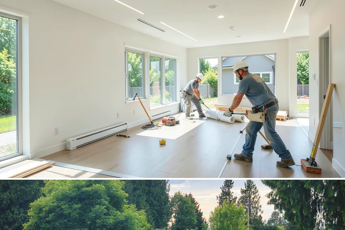 Wet Room Construction in Bonney Lake, Pierce County, WA - Wet room builds involve extensive detailing best carried out during the slower winter schedule for uninterrupted focus.