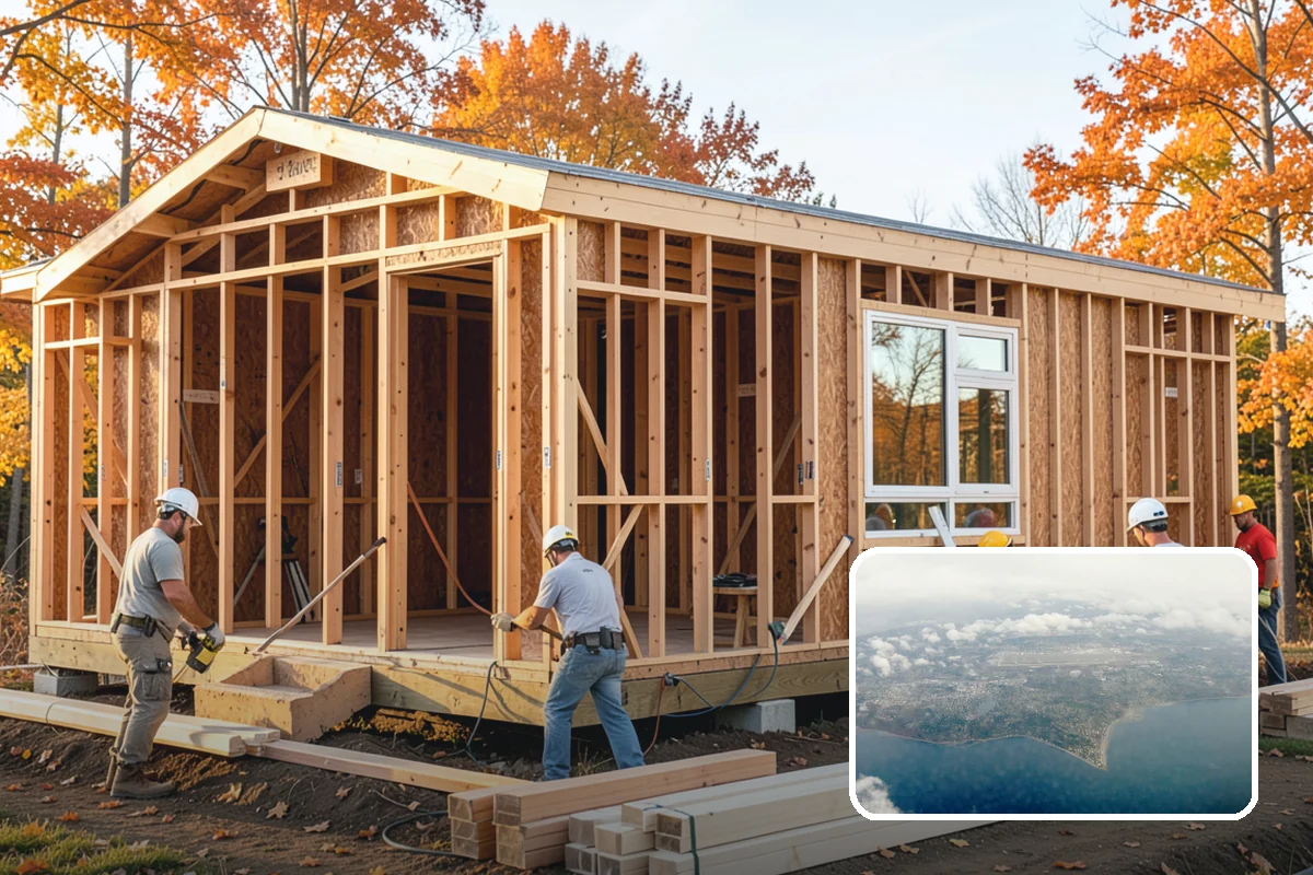 Wet Room Construction in Burien, King County, WA - Creates a sleek, open bathing environment