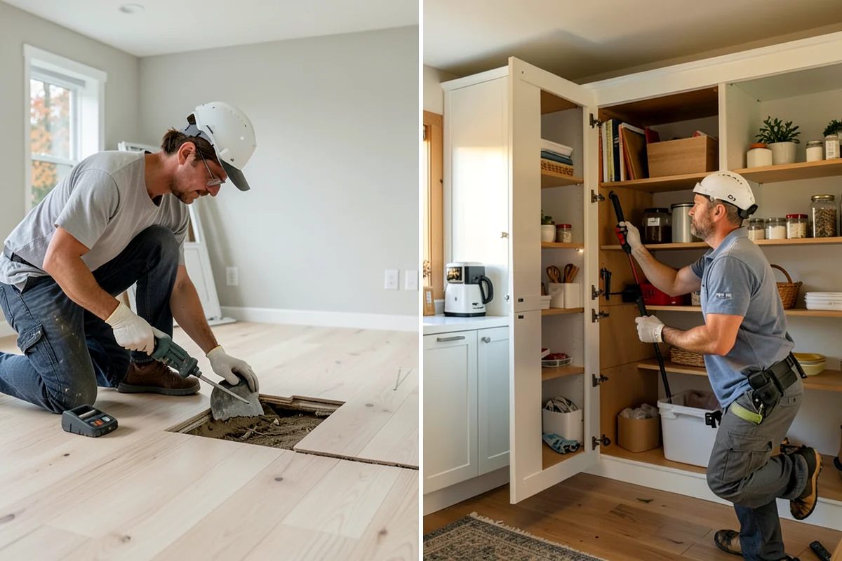 Wet Room Construction in Clyde Hill, King County, WA - Design drainage and full-room waterproofing