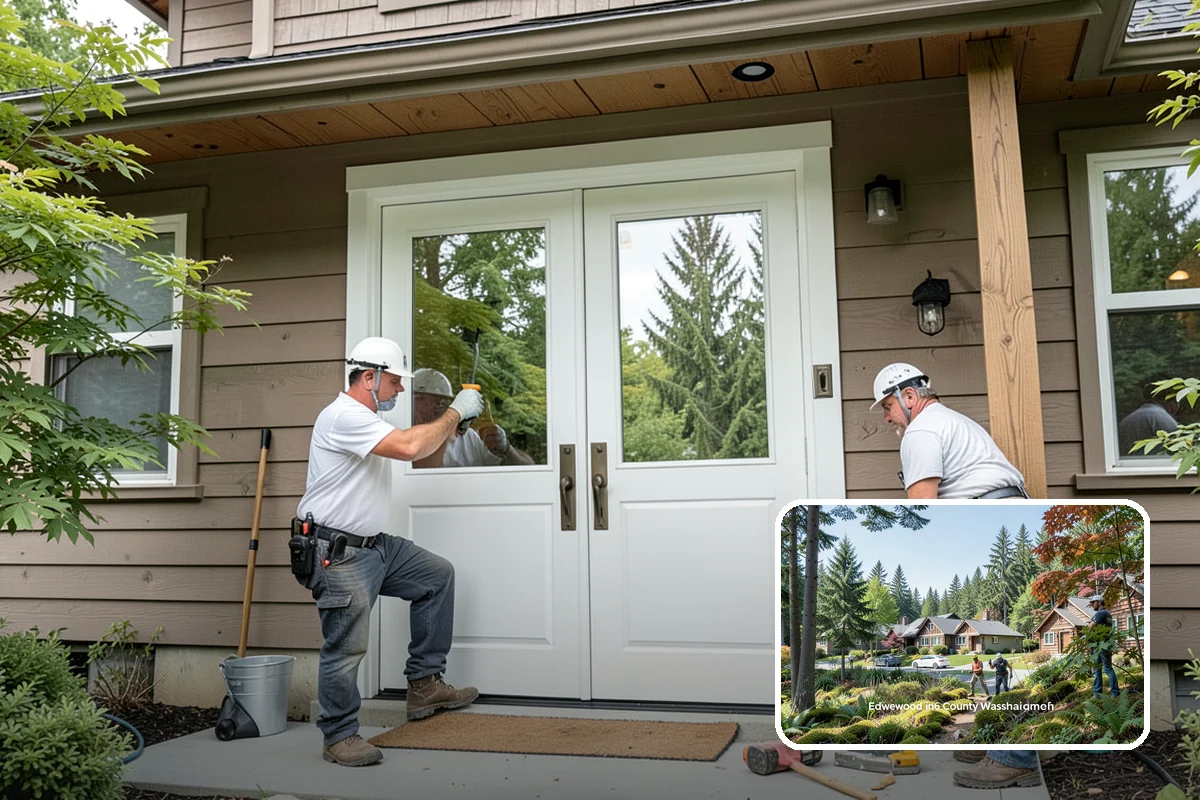 Wet Room Construction in Edgewood, Pierce County, WA - Creates a sleek, open bathing environment