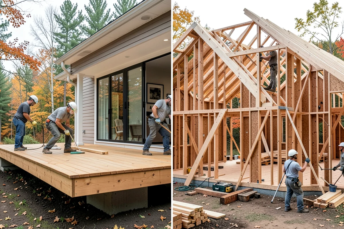 Wet Room Construction in Fircrest, Pierce County, WA - Design drainage and full-room waterproofing