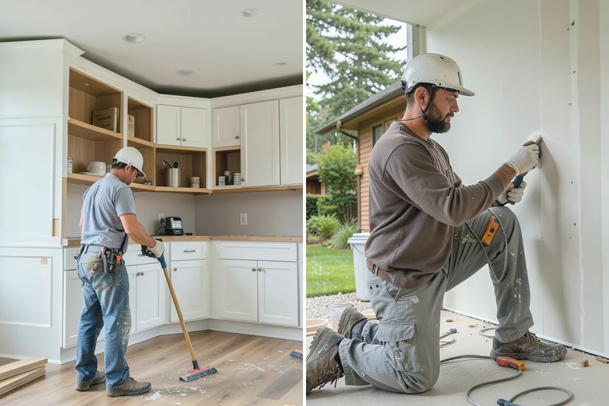 Wet Room Construction in Hamilton, Skagit County, WA - Design drainage and full-room waterproofing