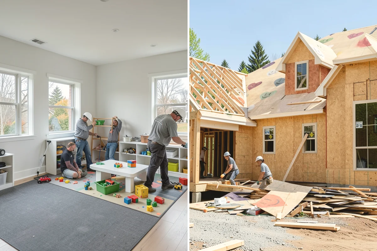 Wet Room Construction in Oak Harbor, Island County, WA - Design drainage and full-room waterproofing