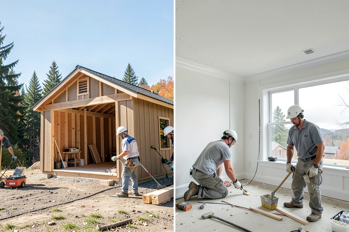Wet Room Construction in Pacific, King County, WA - Design drainage and full-room waterproofing