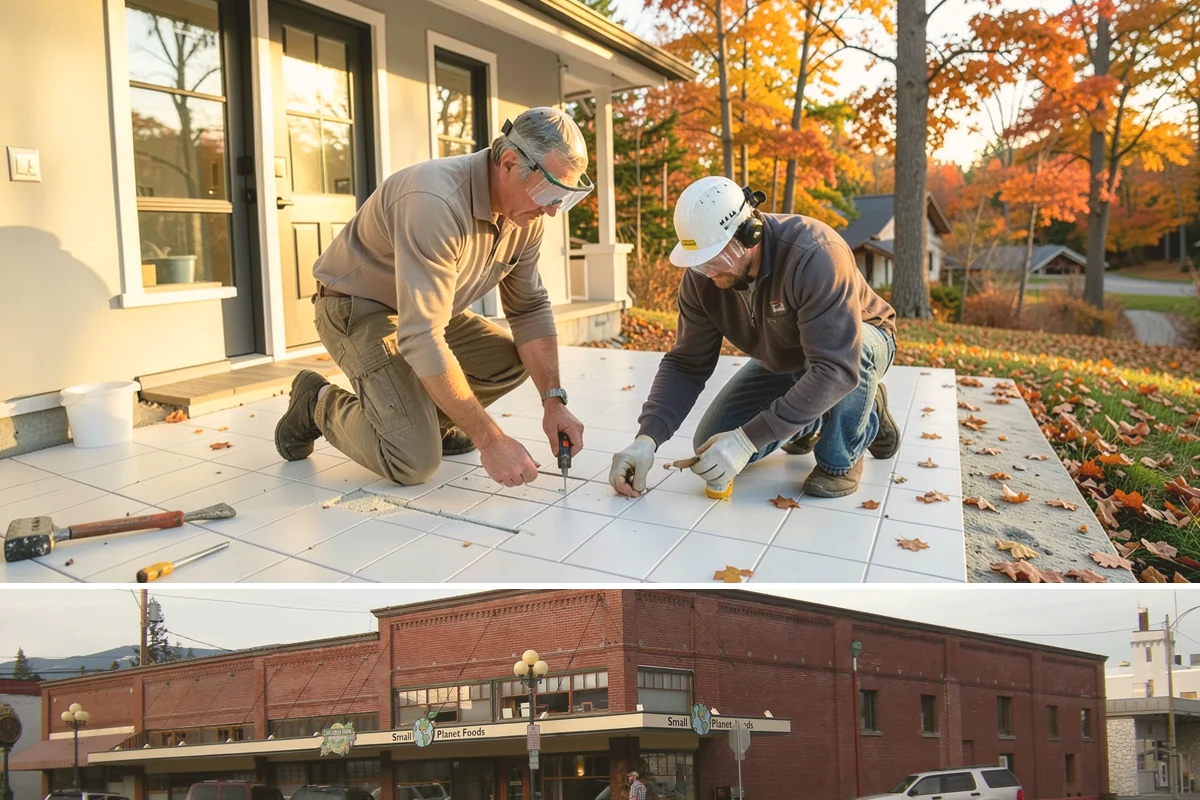 Wet Room Construction in Sedro-Woolley, Skagit County, WA - Wet room builds involve extensive detailing best carried out during the slower winter schedule for uninterrupted focus.