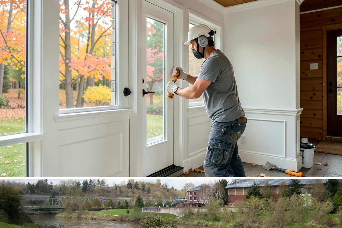 Wet Room Construction in Tukwila, King County, WA - Wet room builds involve extensive detailing best carried out during the slower winter schedule for uninterrupted focus.