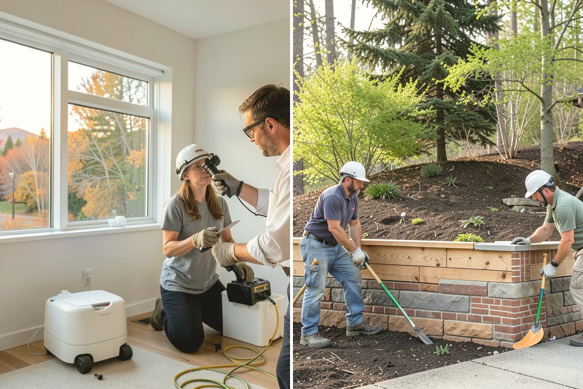 Wet Room Construction in University Place, Pierce County, WA - Design drainage and full-room waterproofing
