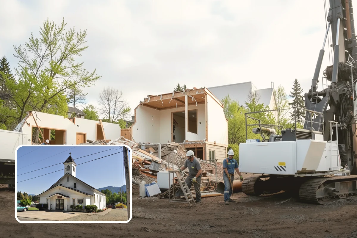Wheelchair Ramp Construction in Concrete, Skagit County, WA - Meets ADA and Washington accessibility slope standards for safe daily use