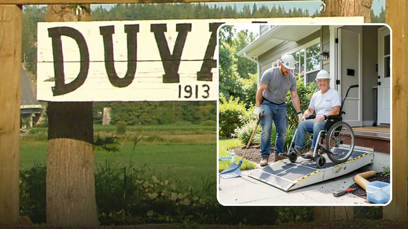 Wheelchair Ramp Construction in Duvall, King County, WA - We design and build code-compliant wheelchair ramps that make Western Washington homes safely reachable in any weather.