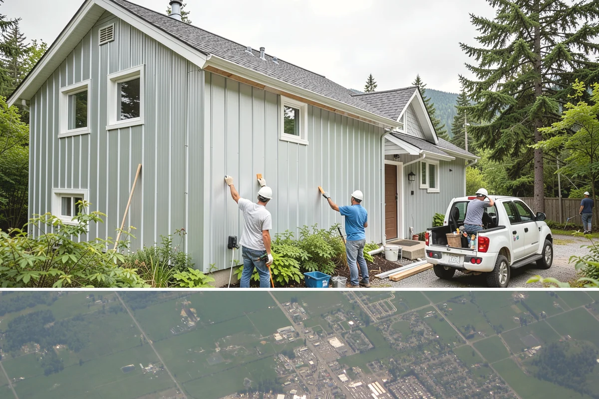 Wheelchair Ramp Construction in Enumclaw, King County, WA - Ramps can be built year-round, though drier late-spring and summer windows speed up concrete footing cures and finishing.