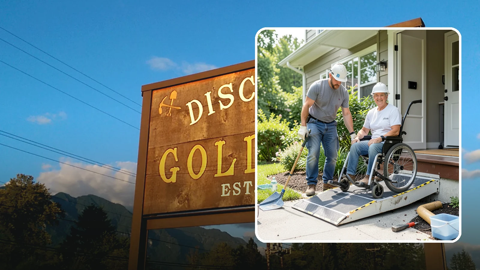 Wheelchair Ramp Construction in Gold Bar, Snohomish County, WA - We design and build code-compliant wheelchair ramps that make Western Washington homes safely reachable in any weather.