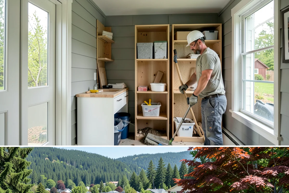 Wheelchair Ramp Construction in Index, Snohomish County, WA - Ramps can be built year-round, though drier late-spring and summer windows speed up concrete footing cures and finishing.