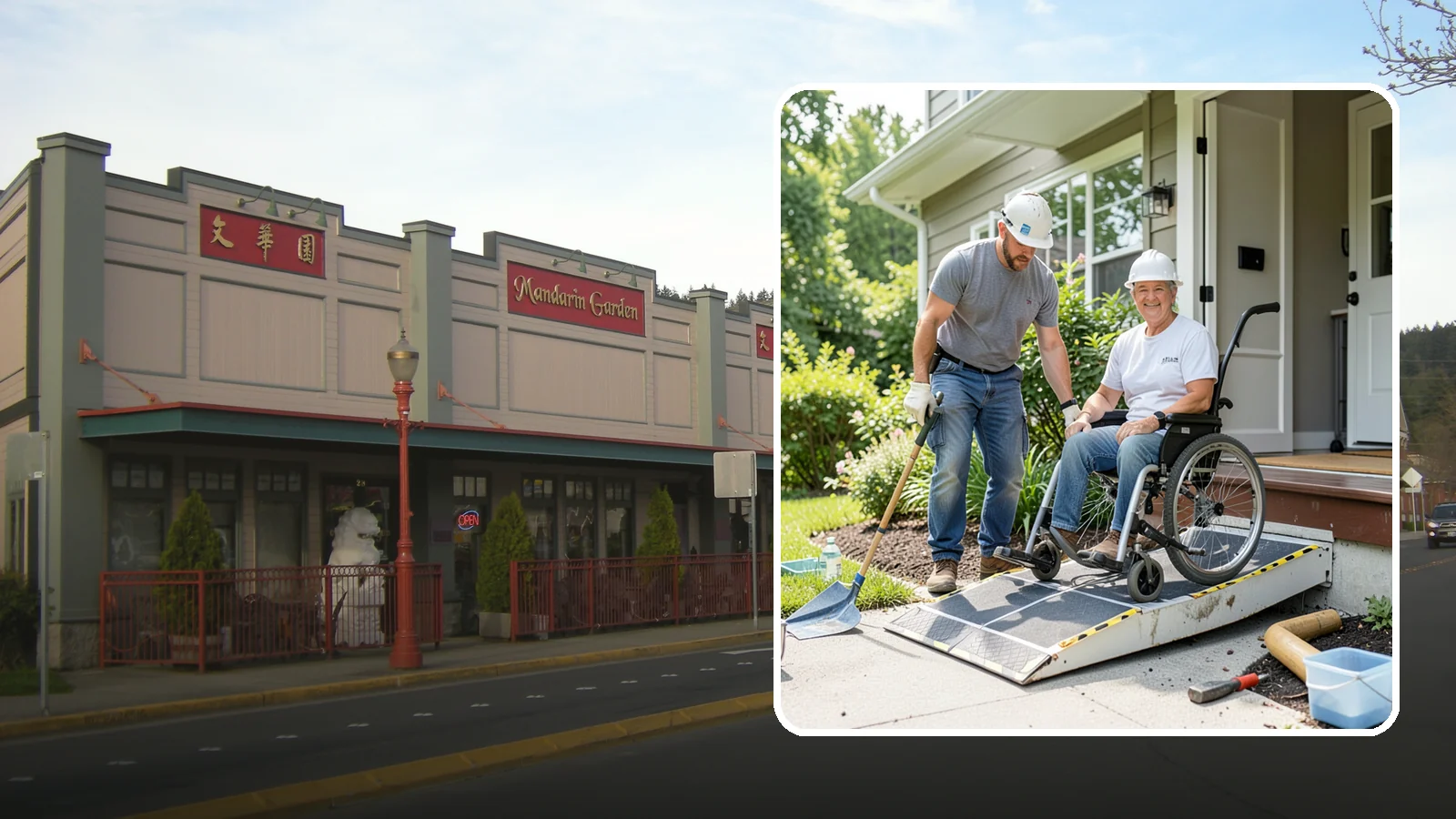 Wheelchair Ramp Construction in Issaquah, King County, WA - We design and build code-compliant wheelchair ramps that make Western Washington homes safely reachable in any weather.