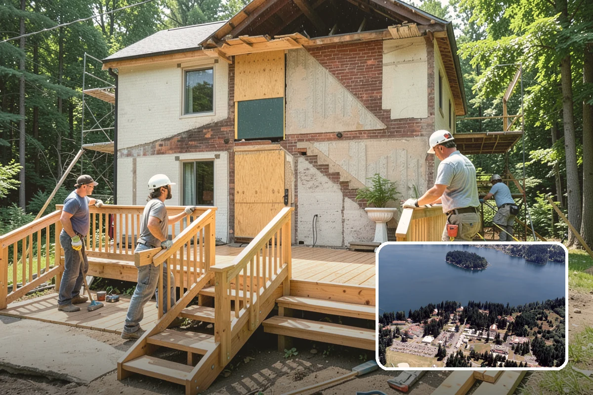 Wheelchair Ramp Construction in Lakewood, Pierce County, WA - Meets ADA and Washington accessibility slope standards for safe daily use